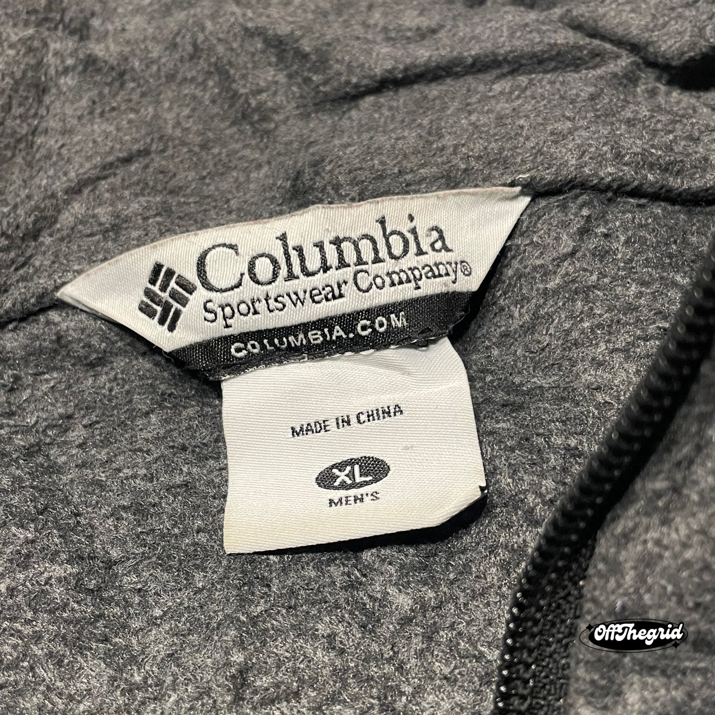 Columbia Vest actual size is L